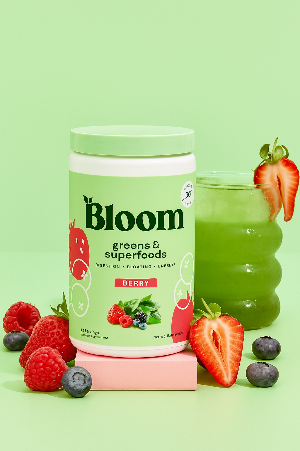 ¡BlOOM!🍓🫐🍃 ALIMENTOS VERDES ELABORADOS CON MÁS DE 30 NUTRIENTES