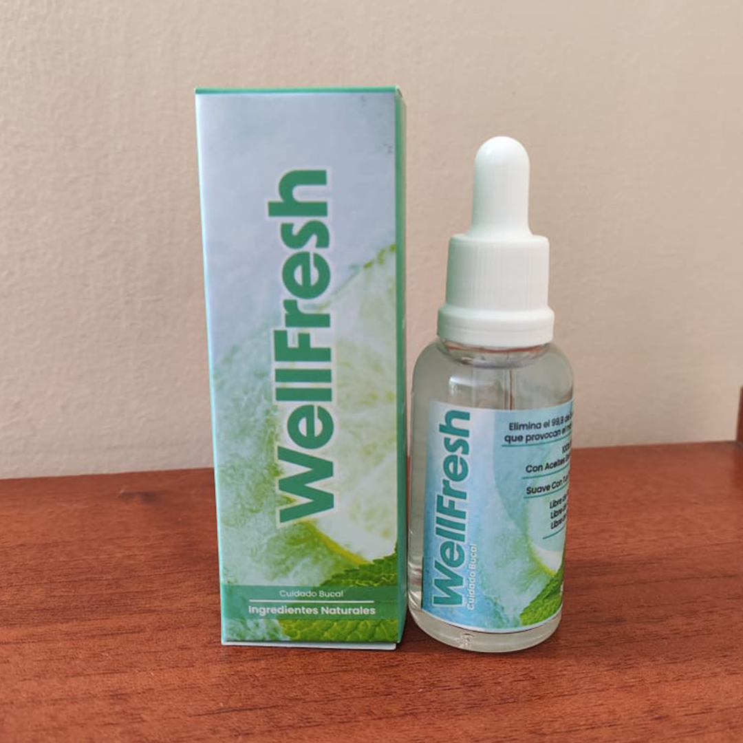 ¡ELIMINA EL MAL ALIENTO EN SEGUNDOS❄️! Wellfresh – gotas para eliminar mal aliento + ENVÍO GRATIS 🎁